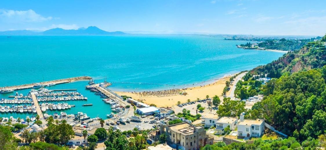 La Villa Bleue-Sidi Bou Ali Eksteriør bilde